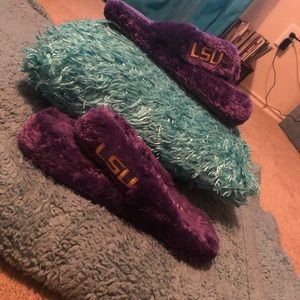 LSU house slippers